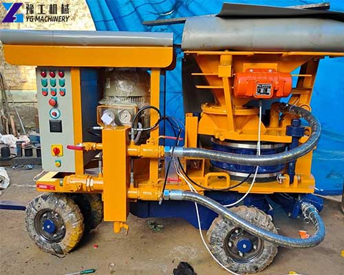 portable shotcrete machine