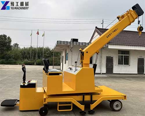 powered electric floor crane